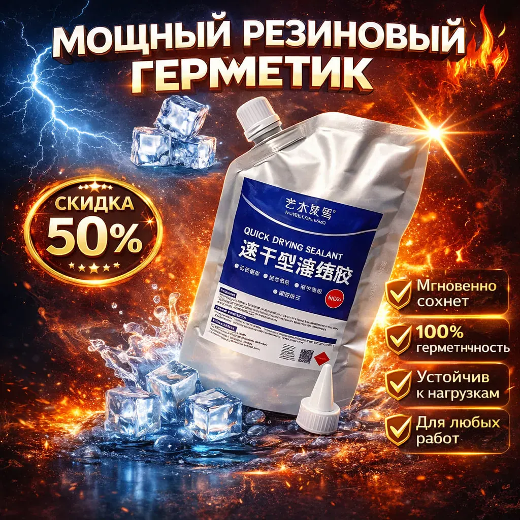 Мощный резиновый герметик TERTELL