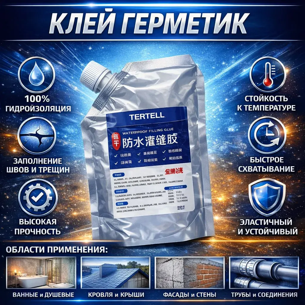 Клей-герметик: области применения