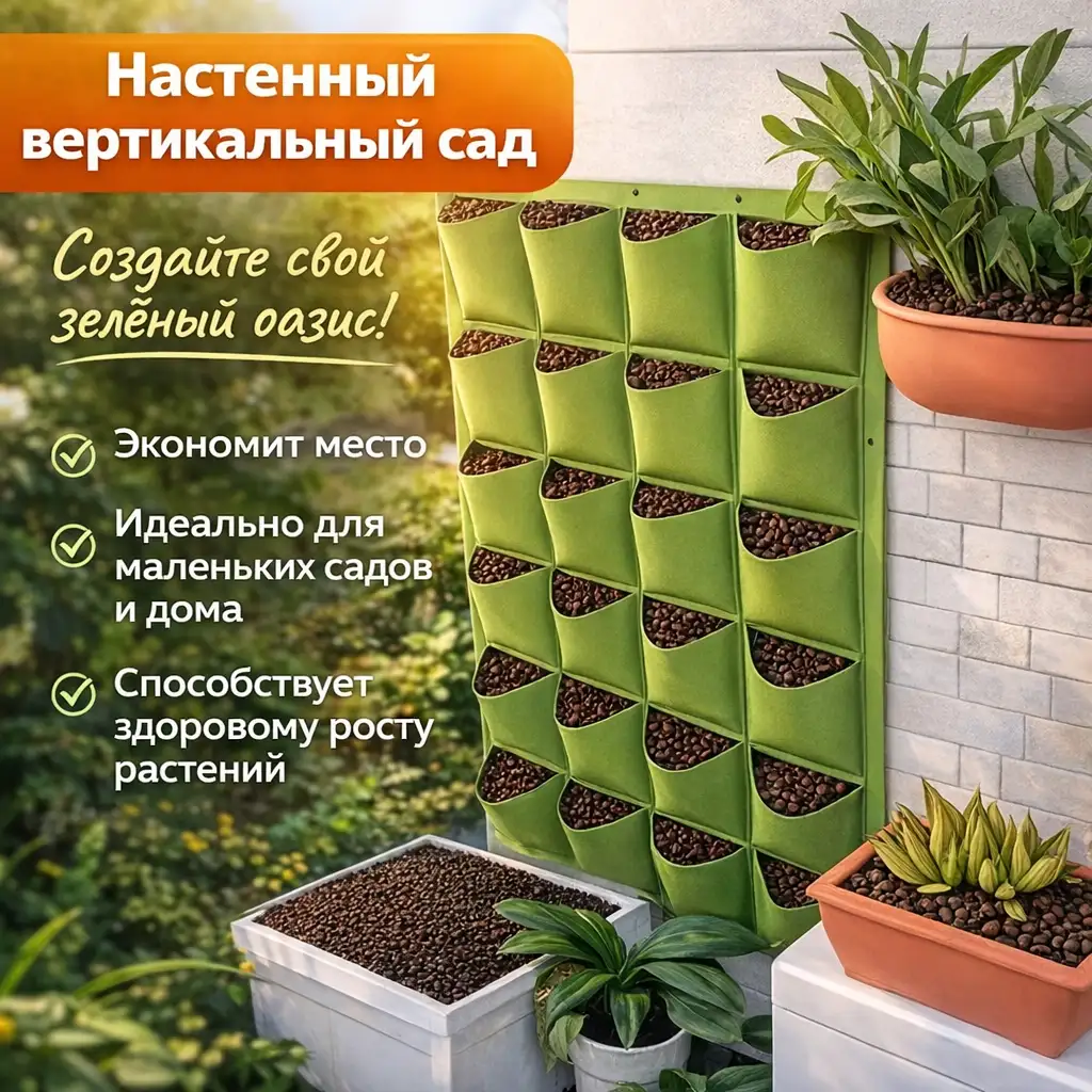 Вертикальный сад в интерьере